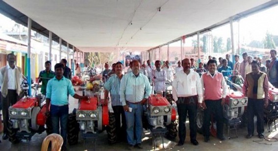 Power-tillers distributed in subsidy: Ten farmers got opportunity of subsidy Power-tillers distributed in subsidy: Ten farmers got opportunity of subsidy